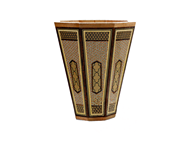 Buy Persian Inlaying (Khatamkari) Wooden Bucket