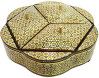 Buy Persian Inlaid Wooden Candy Box